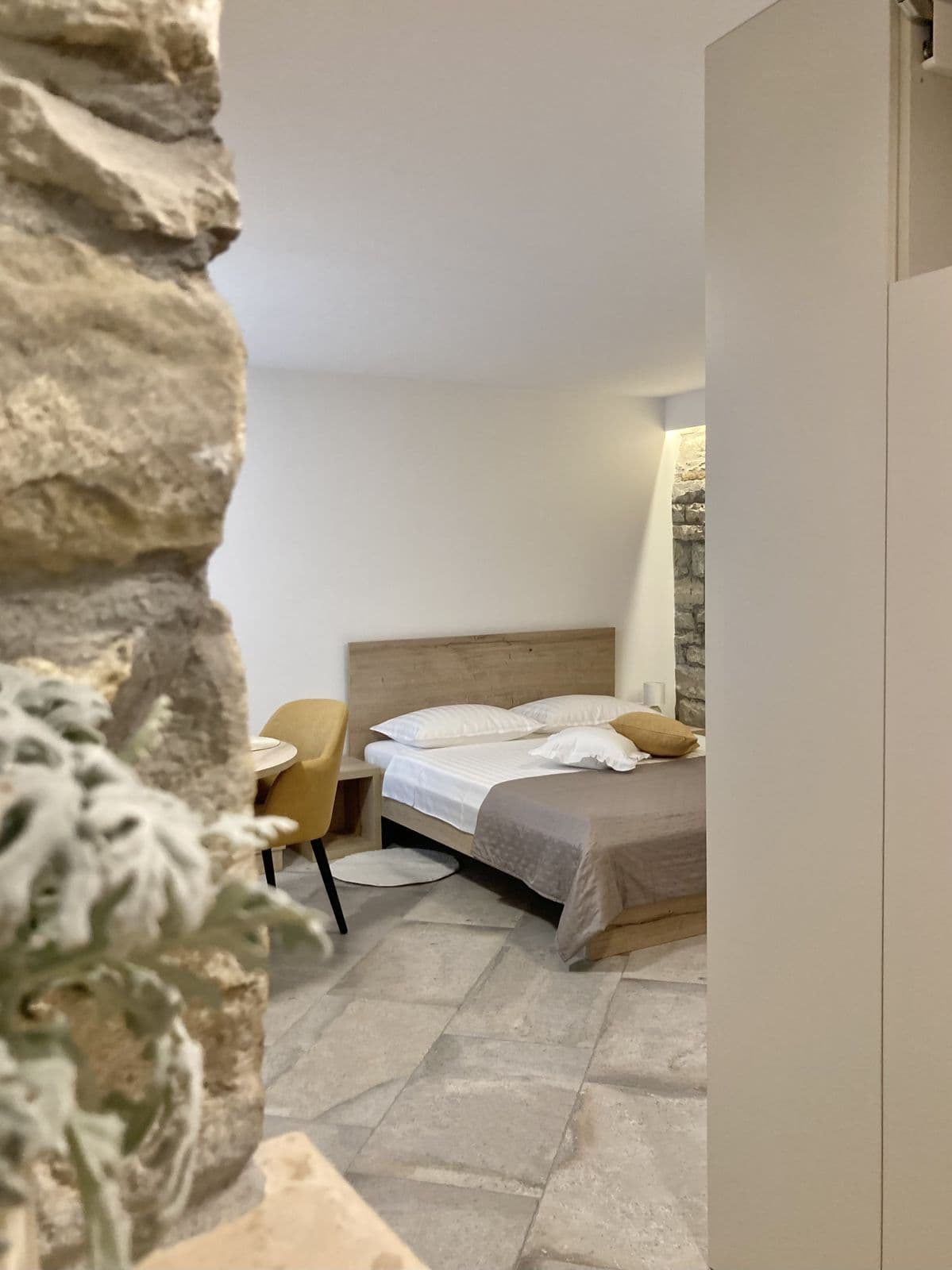 Bedroom in Studio Štorta (ground floor)